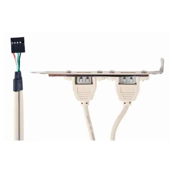 GEMBIRD kabl USB CCUSBRECEPTACLE Double USB on bracket 0