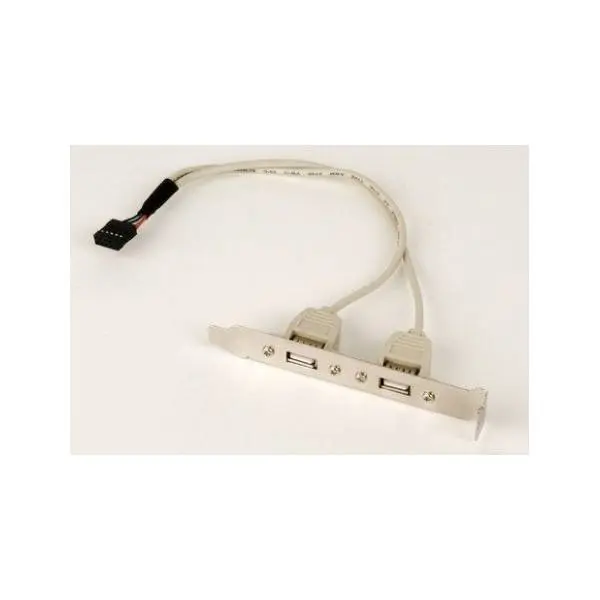 GEMBIRD kabl USB CCUSBRECEPTACLE Double USB on bracket 1