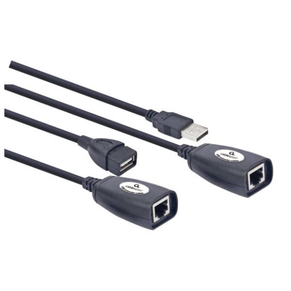 GEMBIRD kabl USB produžni UAE-30M (CAT5e/CAT6 LAN) 30m crni 0