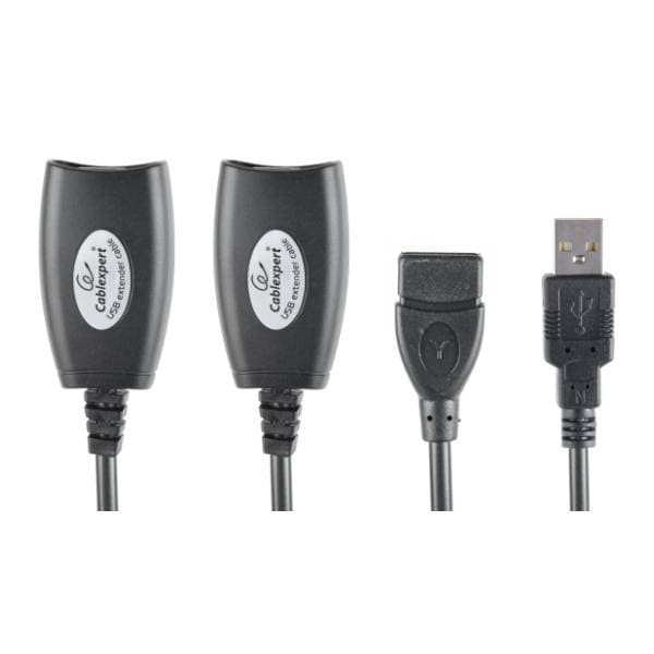 GEMBIRD kabl USB produžni UAE-30M (CAT5e/CAT6 LAN) 30m crni 1