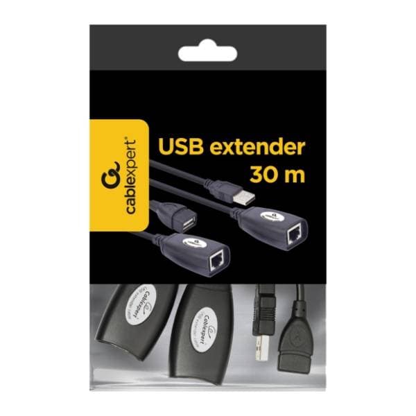 GEMBIRD kabl USB produžni UAE-30M (CAT5e/CAT6 LAN) 30m crni 5