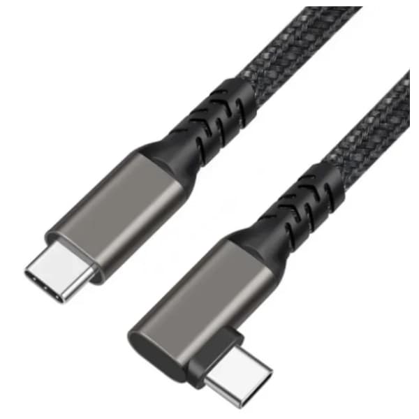 KETTZ kabl USB-C 3.2 4K 60Hz 100W (KT-USBC070) ugaoni 1m 0