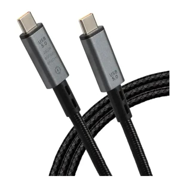 KETTZ kabl USB-C KT-UC5-15 (80Gbps 240W) 1.5m 0