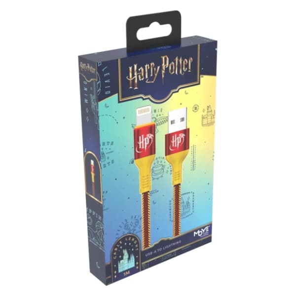 MOYE kabl USB-A na Lightning (m/m) Harry Potter 1m 7
