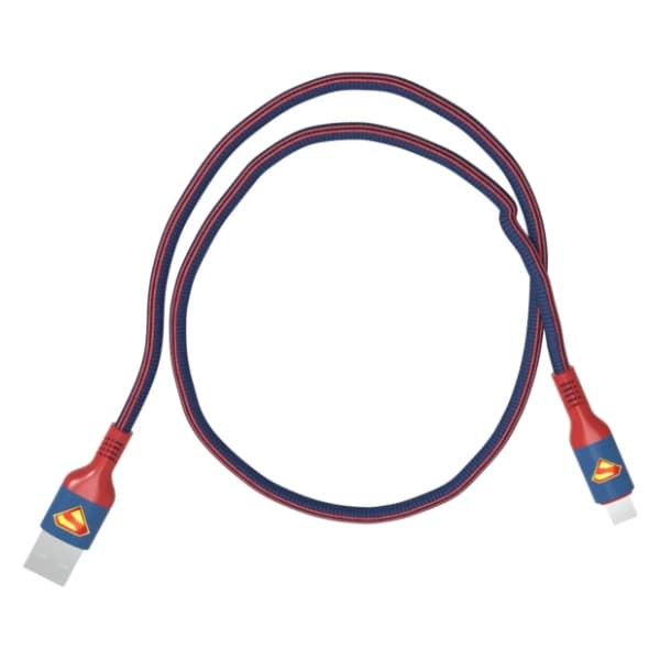 MOYE kabl USB-A na Lightning (m/m) Superman 1m 2