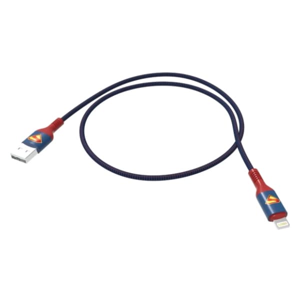 MOYE kabl USB-A na Lightning (m/m) Superman 1m 3