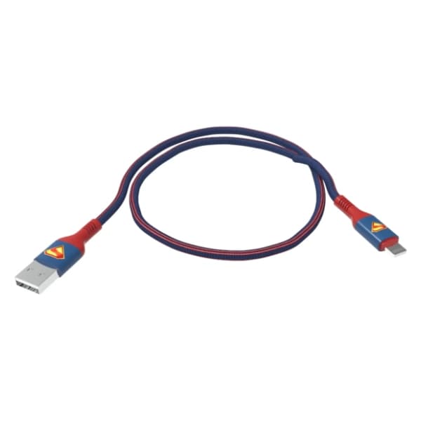 MOYE kabl USB-A na Lightning (m/m) Superman 1m 4