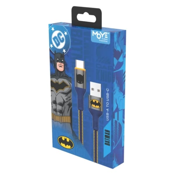 MOYE kabl USB-A na USB-C (m/m) Batman 1m 5