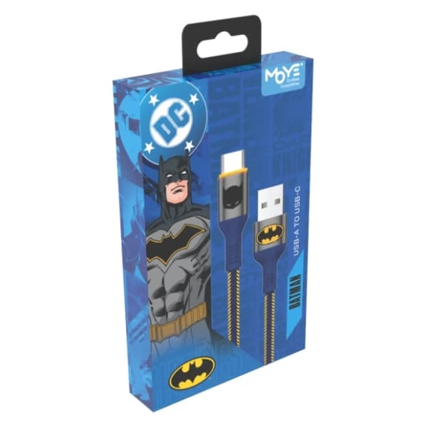 MOYE kabl USB-A na USB-C (m/m) Batman 1m 6