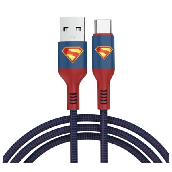 MOYE kabl USB-A na USB-C (m/m) Superman 1m 0