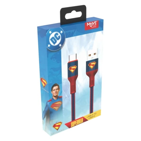 MOYE kabl USB-A na USB-C (m/m) Superman 1m 7
