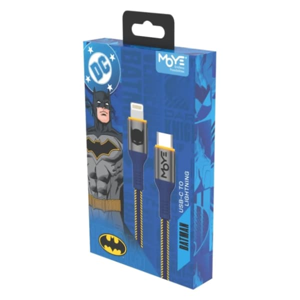 MOYE kabl USB-C na Lightning (m/m) Batman 1m 6
