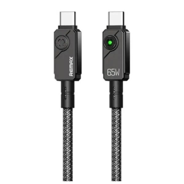 REMAX kabl USB-C Swift C36 fast charging 65W 1.2m crni 0