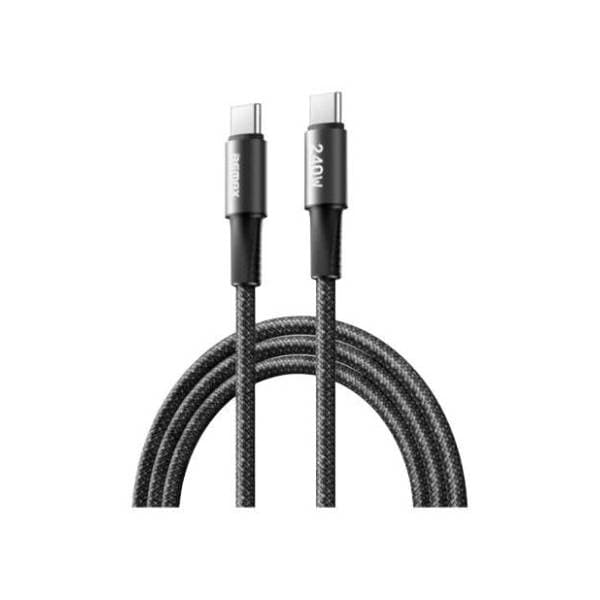 REMAX kabl USB-C Velocity CB25 240W 1.2m crni 1
