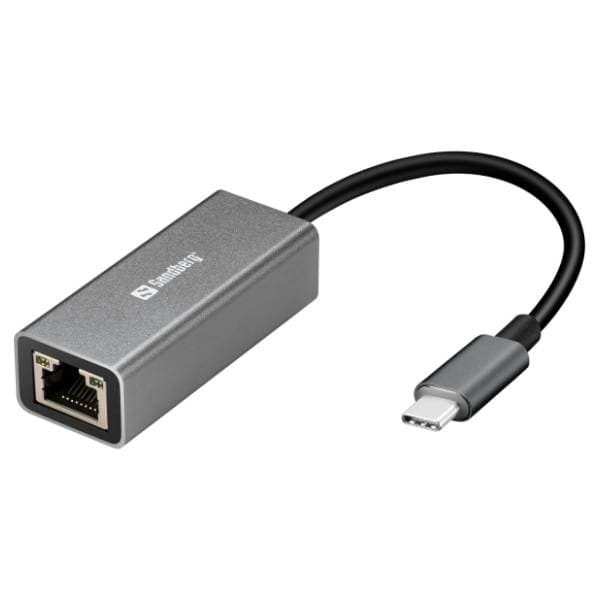 SANDBERG konverter USB-C (m) na RJ-45 (ž) USB-C Gigabit Network 136-04 0