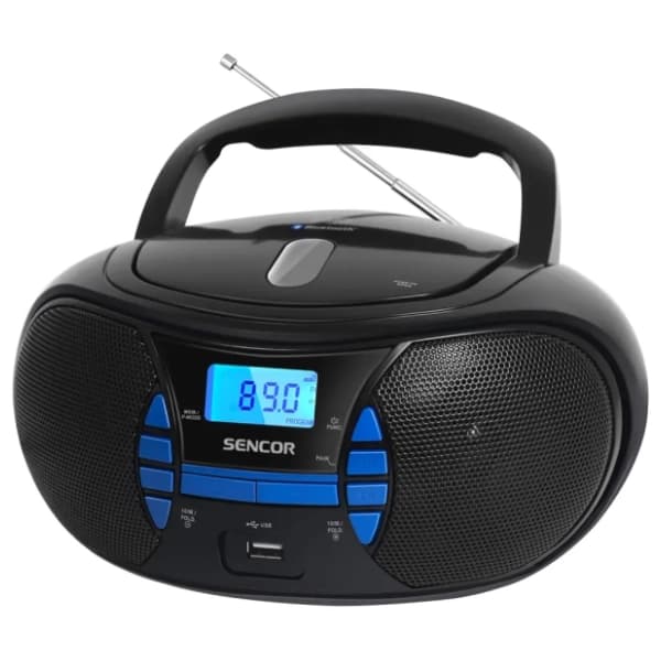 SENCOR SPT 2700 BK radio CD plejer 0