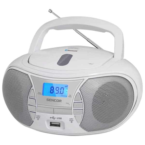 SENCOR SPT 2700 WH radio CD plejer 0
