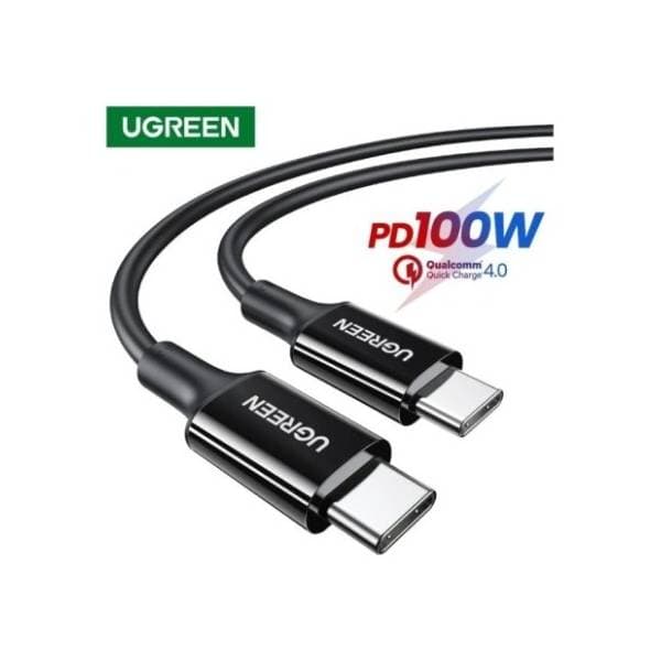 UGREEN kabl USB-C PD 100W 5A US300 2m crni 1