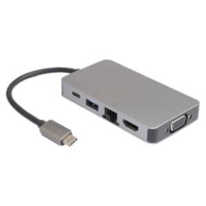 e-green-usb-hub-usb-chdmi-vga-2x-usb-30-rj-45-usb-c-akcija-cena