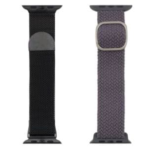 just-in-case-2u1-42-45mm-black-green-narukvica-za-pametni-sat-akcija-cena