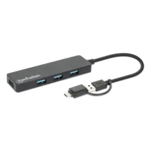 manhattan-usb-hub-4-port-usb-32-usb-cusb-a-combo-180863-akcija-cena