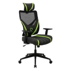 onex-ev12-ge300-breathable-ergonomic-blackgreen-gejmerska-stolica-akcija-cena