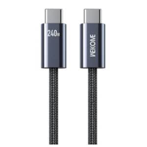 wekome-kabl-usb-c-wdc-23-za-superbrzo-punjenje-240w480mbps-1m-crni-akcija-cena