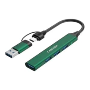 canyon-usb-hub-4-in-1-ds-02-usb-ac-green-akcija-cena