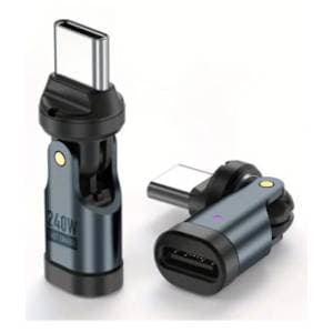 fast-asia-adapter-usb-c-m-na-usb-c-z-sa-540-stepeni-rotacije-240w-akcija-cena