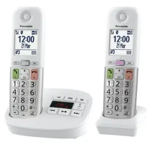 panasonic-kx-tgu432exw-duo-beli-bezicni-fiksni-telefon-akcija-cena