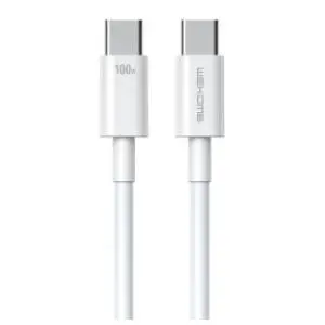 wekome-kabl-usb-c-wdc-182-za-superbrzo-punjenje-100w-1m-beli-akcija-cena